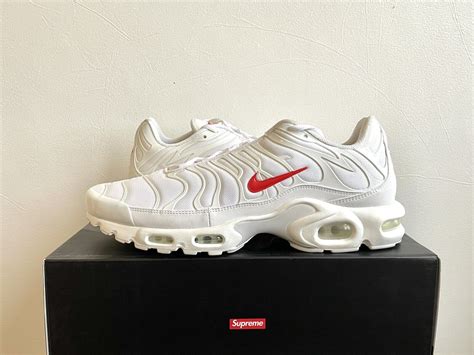 nike tn x supreme weiß|Supreme X Air Max Plus TN 'White' .